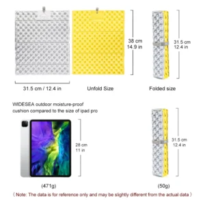 Outdoor Foldable Waterproof  Mat Seat
