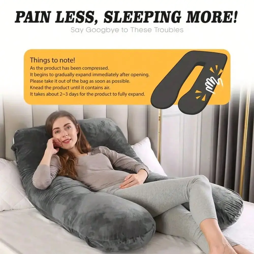 U-Shaped Pregnant Woman Pillow - Image 3