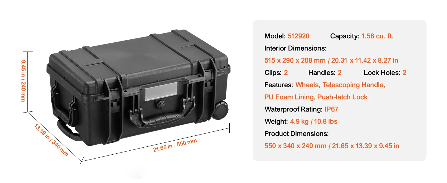 Weatherproof Heavy Duty Protective Case - Image 5