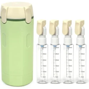 4-in-1 30ML Travel Size Dispenser Toiletries Bottles