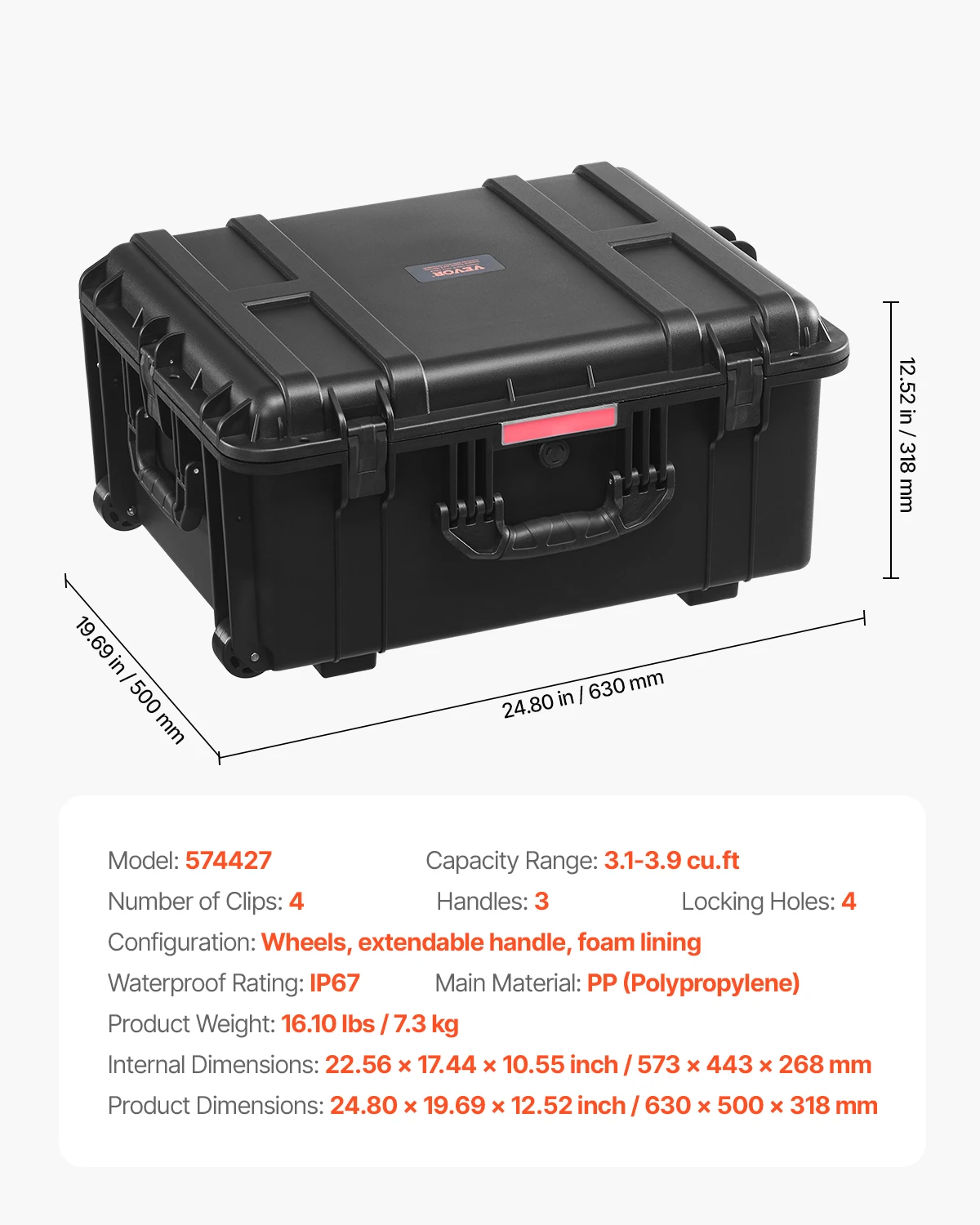 Weatherproof Heavy Duty Protective Case - Image 3