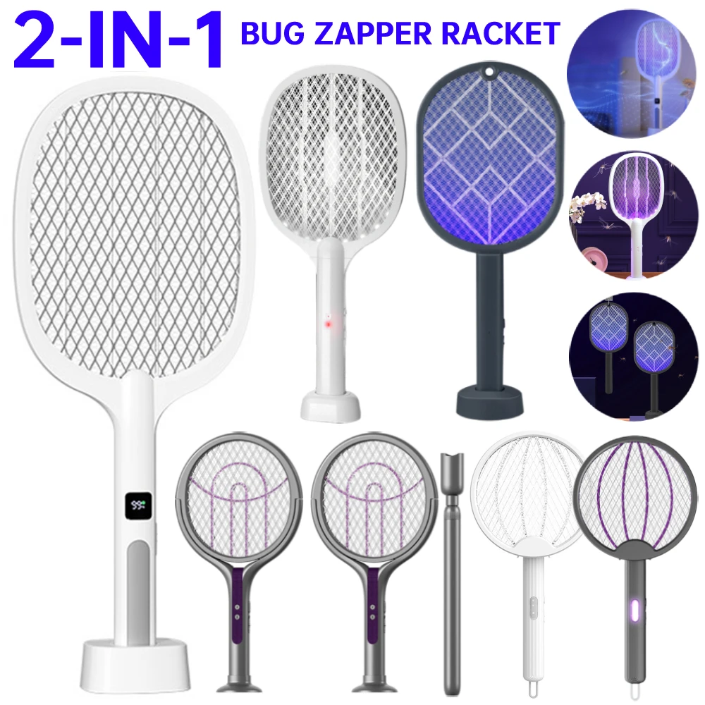 Electric Bug Zapper Racket