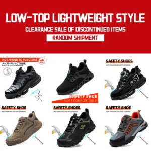 Anti-smashing Safety Shoes