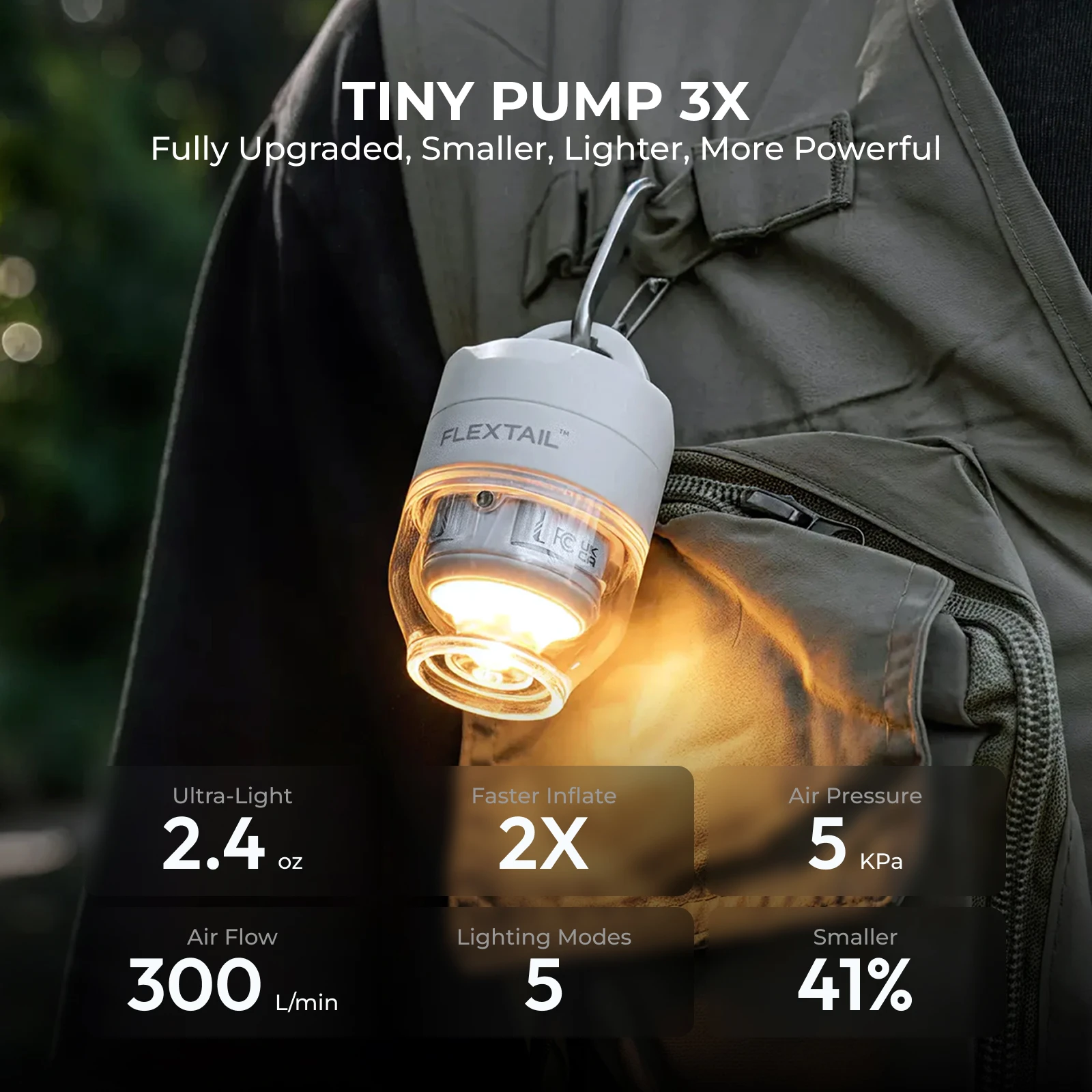 Ultra-Light Portable Air Pump