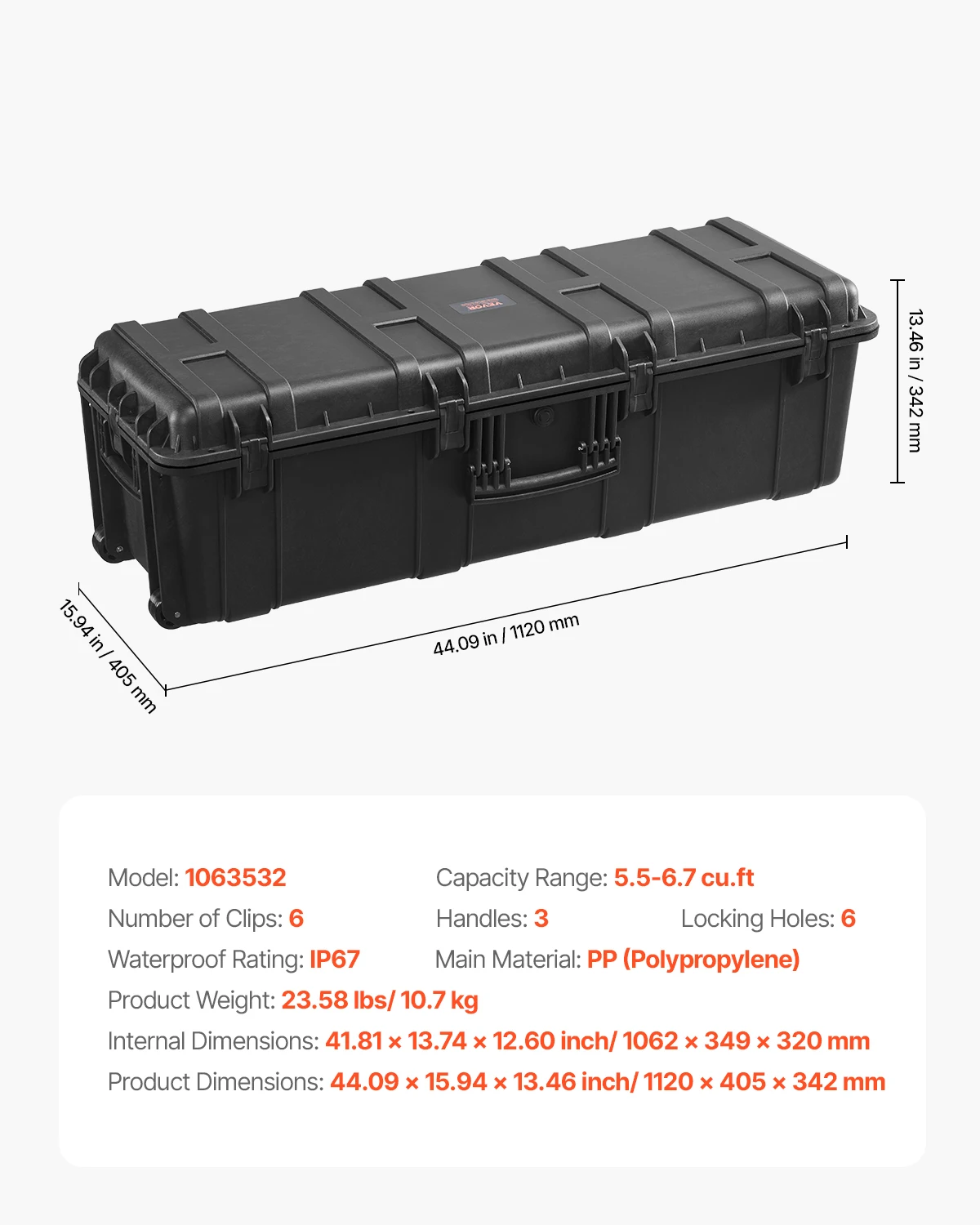 Weatherproof Heavy Duty Protective Case - Image 2