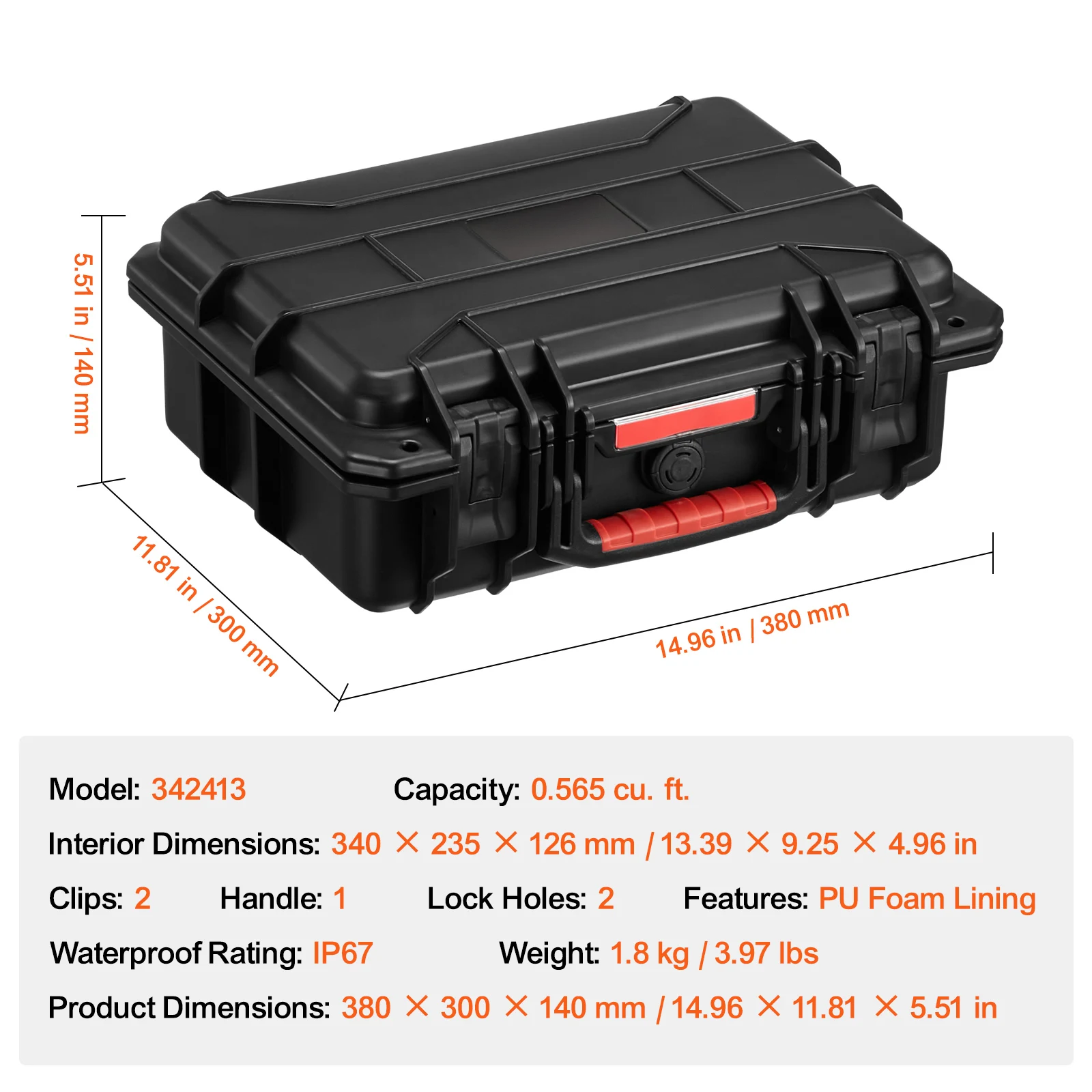 Weatherproof Heavy Duty Protective Case - Image 6