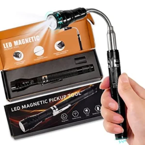 Magnetic Flashlight Fathers Day Dad Gifts for Men, Stocking Stuffers for Men Adults, Pickup Tool Cool Extendable Magnet Telesco